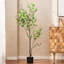 Arbre à feuilles artificiel 150 cm - Élevez le niveau de votre décor. Pour un arrangement rapide. Faux feuilles faciles d'entretien. Allure. L 30,8 po x P 30,8 po. H 59,89 po. Meuble télé avec installation simple.