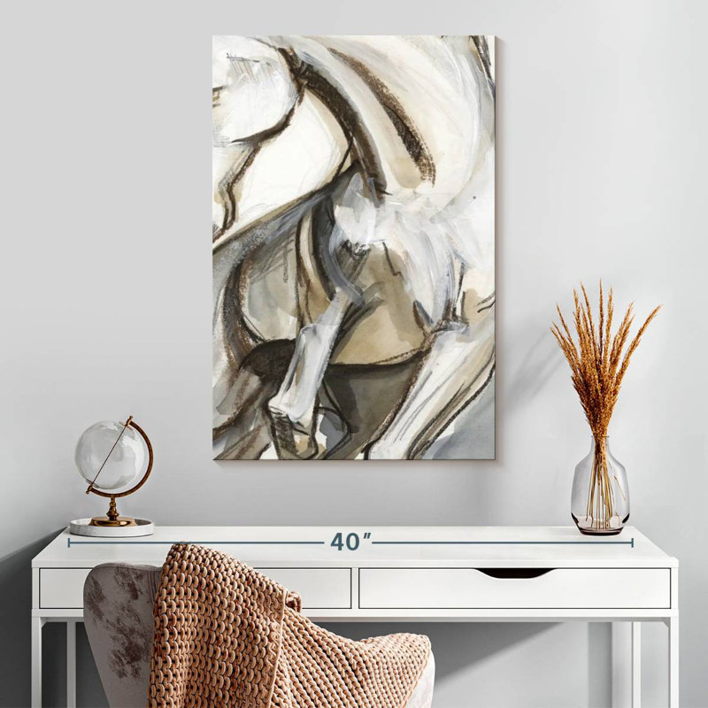 Avery Horse Abstraction II, 30" H x 20" W
