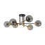 Glass Bubble Sputnik Semi Flush Chandelier-1461549846