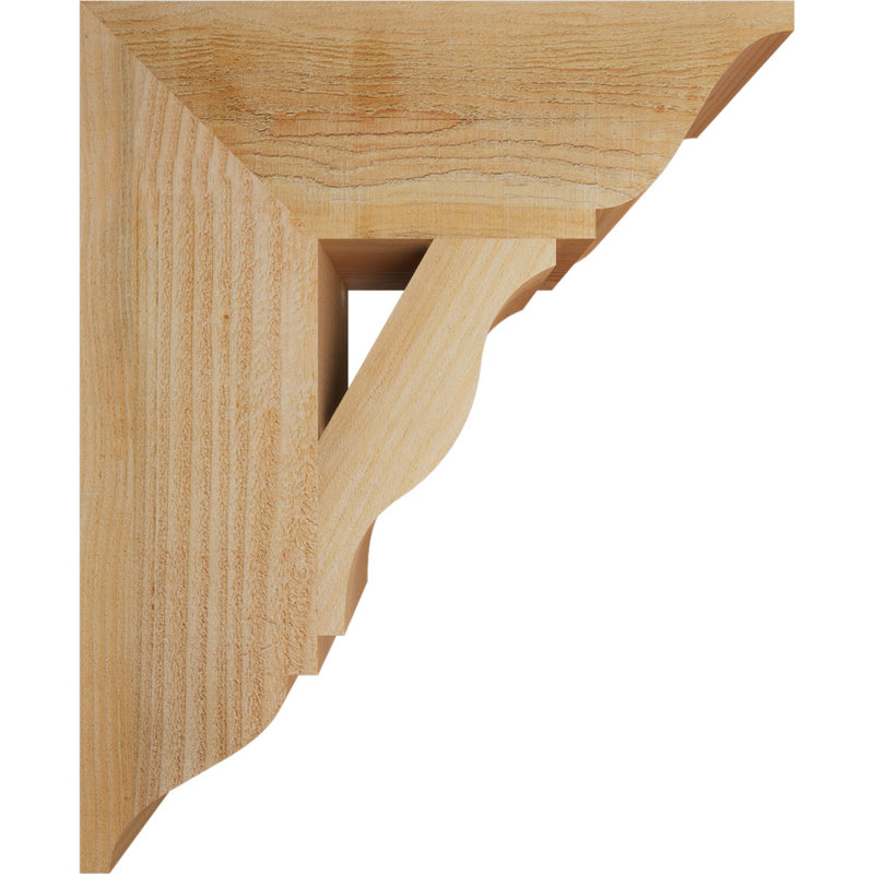 Support traditionnel Funston, H 22 po x l 6 po x P 18 po, Douglas, Scié brut