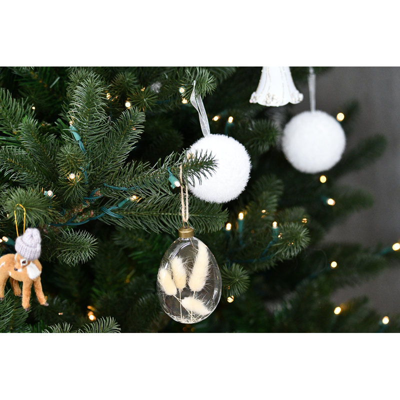 Lighted Artificial Spruce Christmas Tree, 6.99ft H x 4.43ft W x 4.43ft D