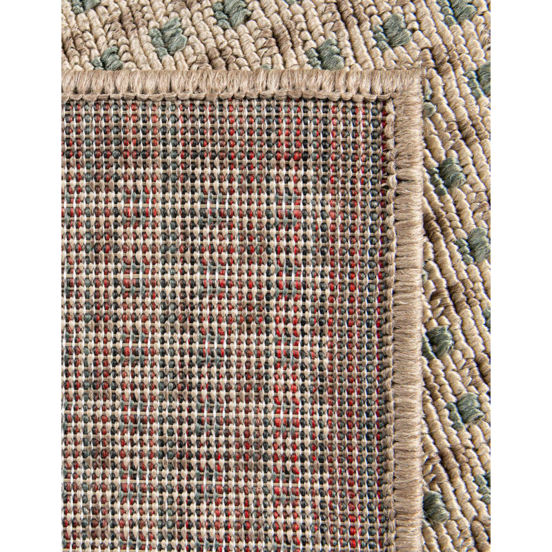 Gourlie Indoor/Outdoor Area Rug, Runner 2' x 8'