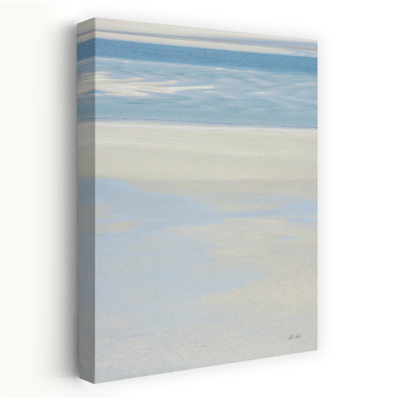 Art côtier abstrait Serenity III, H 24 po x l 16 po