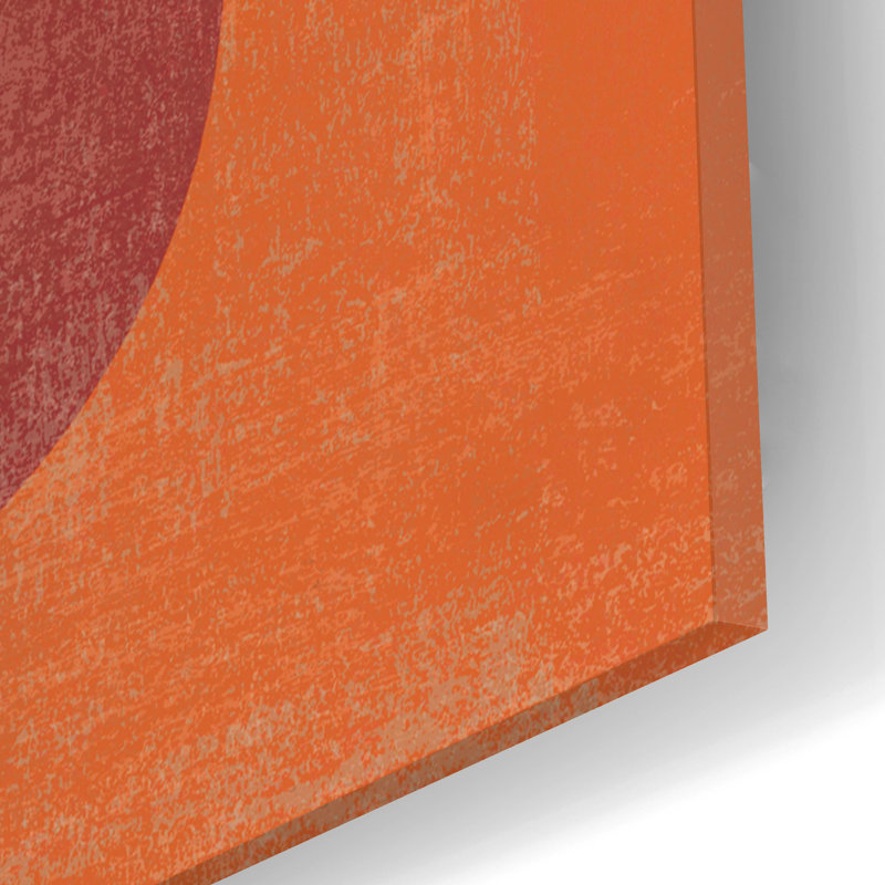  'Abstract 4' by Erin Clark Acrylic Glass Wall Art, 12" x 12", 12" H x 12" W x 0.13" D