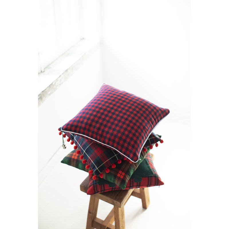 White Square Cushion
