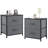 Jaece Modern 2-Fabric Drawer Nightstand, Small Space Bedside Table, End Table Storage Cabinet-1188218667-1149448990