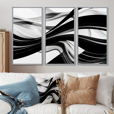 Cytlaly - Ensemble de décorations murales vagues