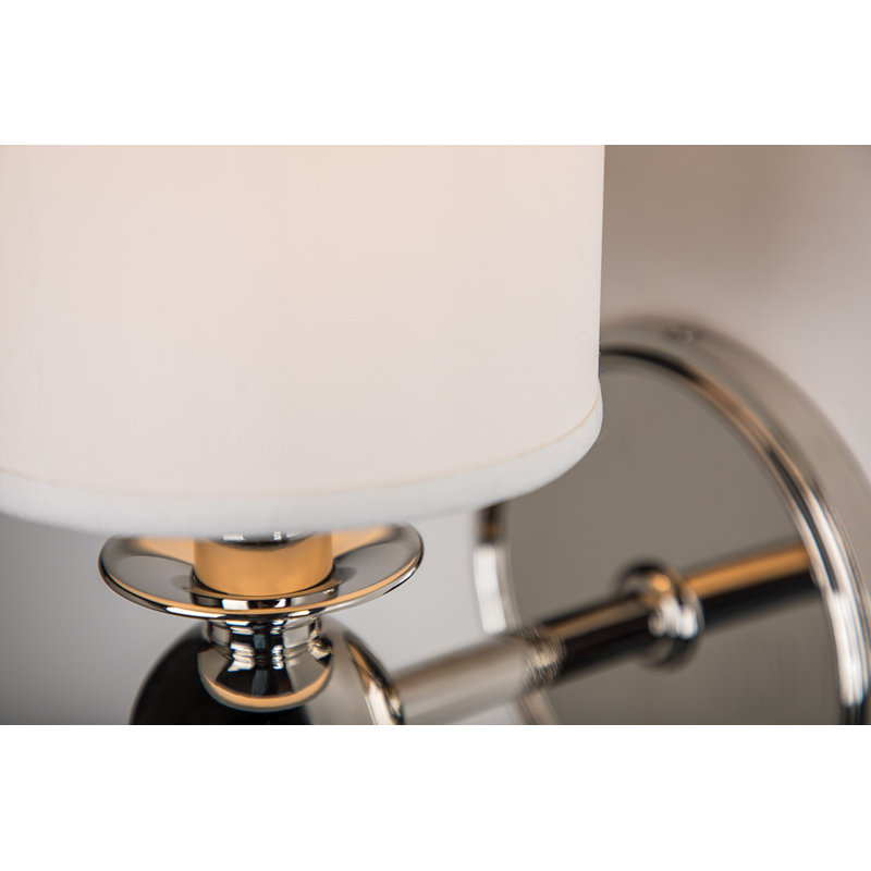 Gordon 1 - Light Flush Mounted Sconce, Polished Nickel