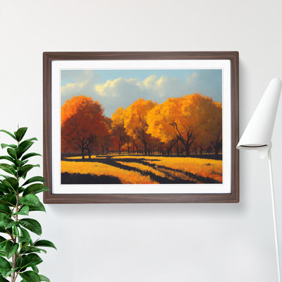 Autumn Forest Trees Vol.1 - Single Picture Frame Print