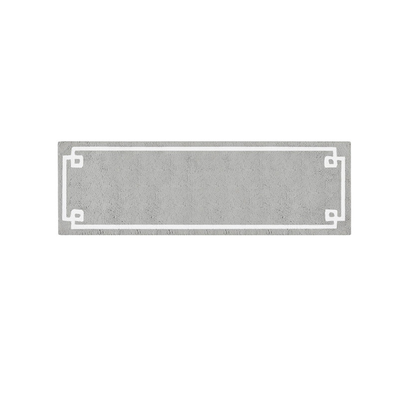 Cotton Tufted Bath Rug 24X72, Single - 72" L x 24" W, Taupe