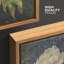 «Classic Peony Flowers Modern Modern Rustic encadré chambre décorations murales»-109881662-109881663