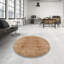 Tapis brun à motif oriental-465731238