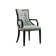 Upholstered Solid Wood Arm chair