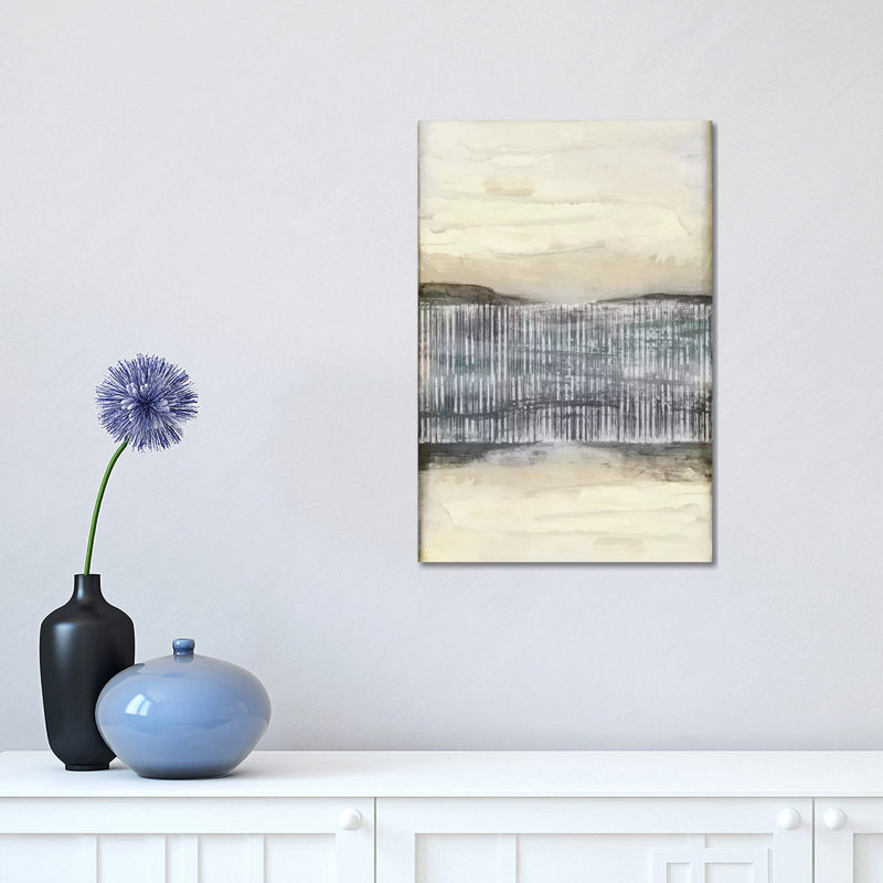 Divided Horizon II by Jennifer Goldberger - Wrapped Canvas Painting, 30.48 cm H x 45.72 cm W