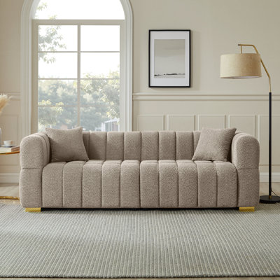Makirah 90.94" Upholstered Sofa