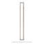 Inline 1-Light Gray Bath Bar