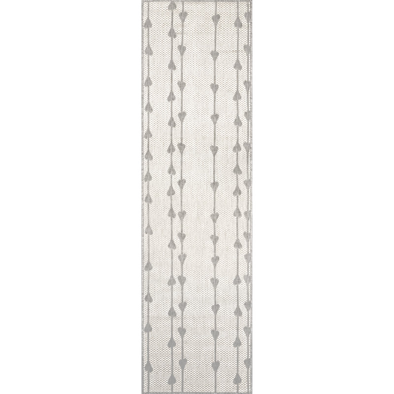 Edgington Moroccan Indoor / Outdoor Rug, Runner 2' x 8'