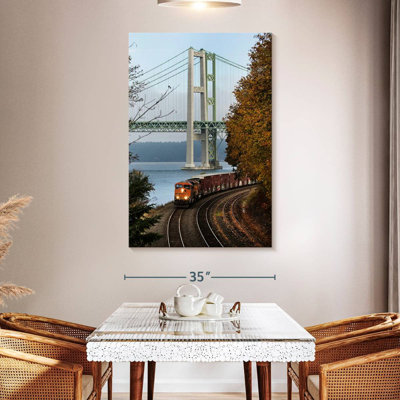 Lilie Train By Tacoma Bridge