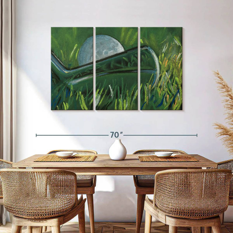 Senne Tee Time I, 36" H x 57" W