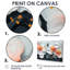 Mou rose, fleurs blanches et pures - Art mural-541584222-541584220-541584219