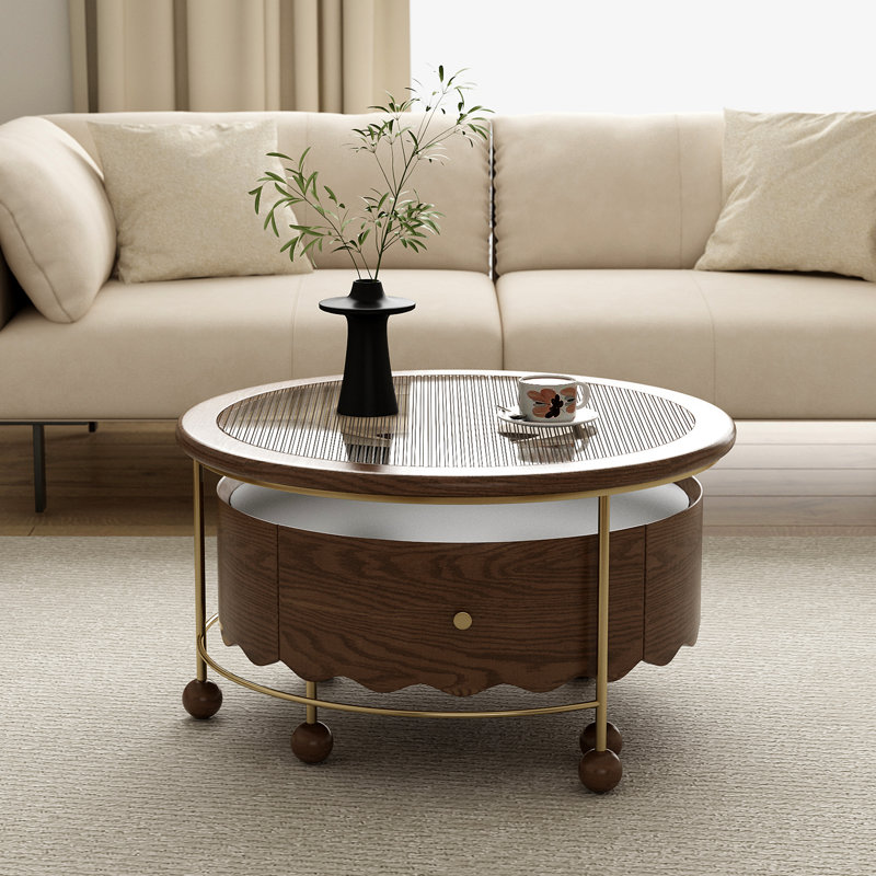 Extendable Coffee Table with Storage