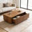 47'' Rectangle Coffee Table With Storage-681322523