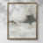 Toile avec cadre noyer