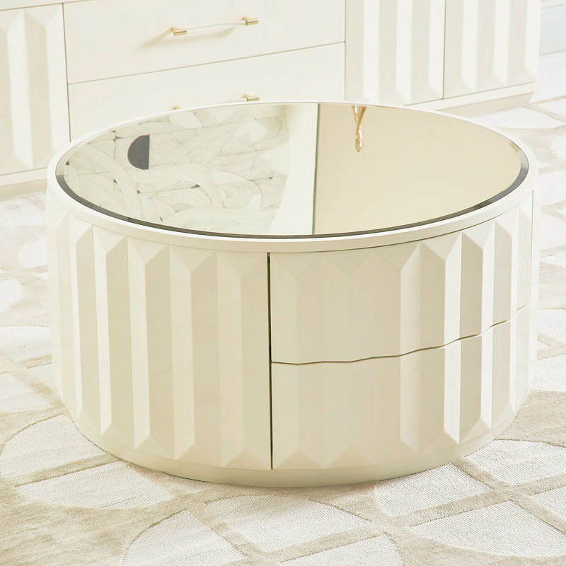 Glass Top Coffee Table
