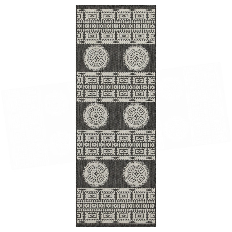 2 Ft. 7 In. X 7 Ft. 3 In. Indoor/Outdoor Area Rug, Runner 2'7" x 7'3"