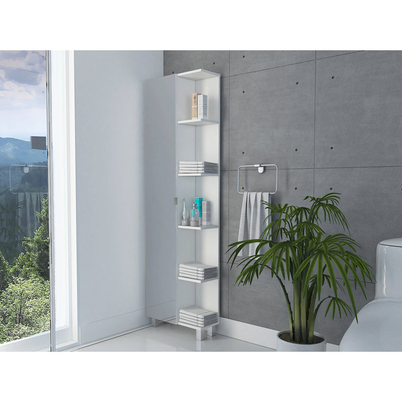 Armoire à linge Urano, Blanc