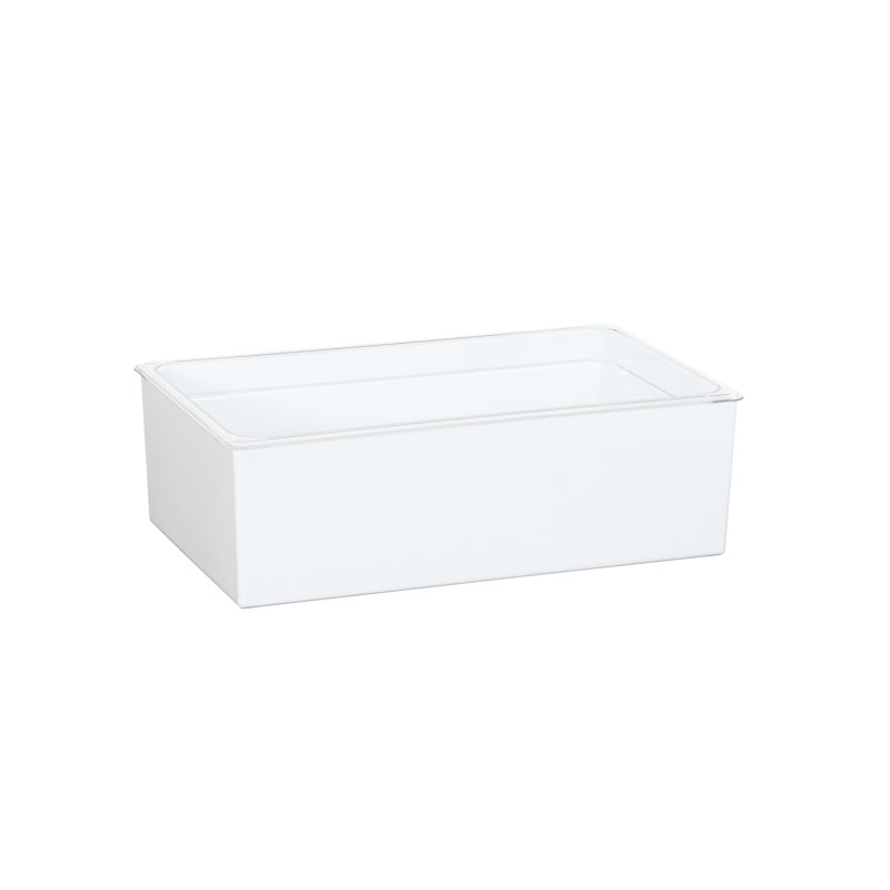 Boîtier en mélamine, Blanc, H 7 po x l 12 po x P 20 po