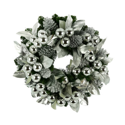Jimenna Handcrafted Faux Pine Evergreen Wreath