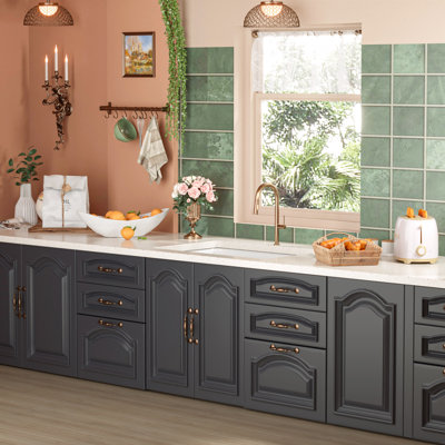 Rectangular Fireclay 27" L x 19" W Undermount Kitchen Sink with Basket Strainer and Sink Grid