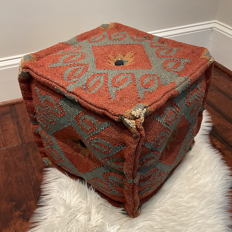 Crivello Upholstered Pouf