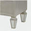 Table de chevet 2 tiroirs Silver