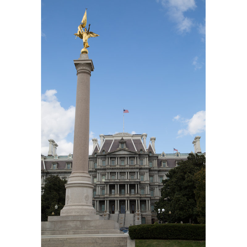 " Eisenhower Executive Office Building ", 36" H x 24" W x 1.5" D