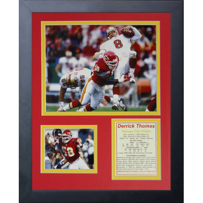Kansas City Chiefs Thomas Tackle Framed Memorabili