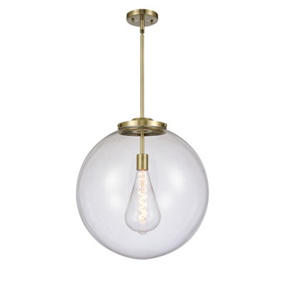 Luminaire suspendu sphère 1 lumière à DEL Frederick