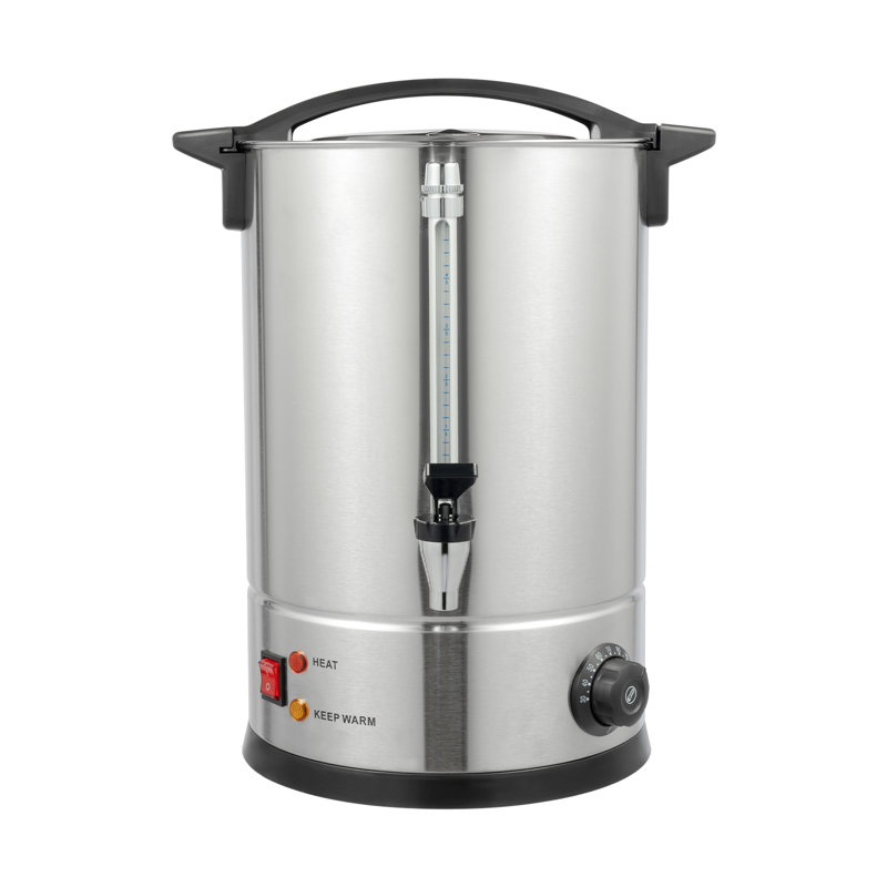45-Cup Stainless Steel Coffee Urn & Hot Beverage Dispenser