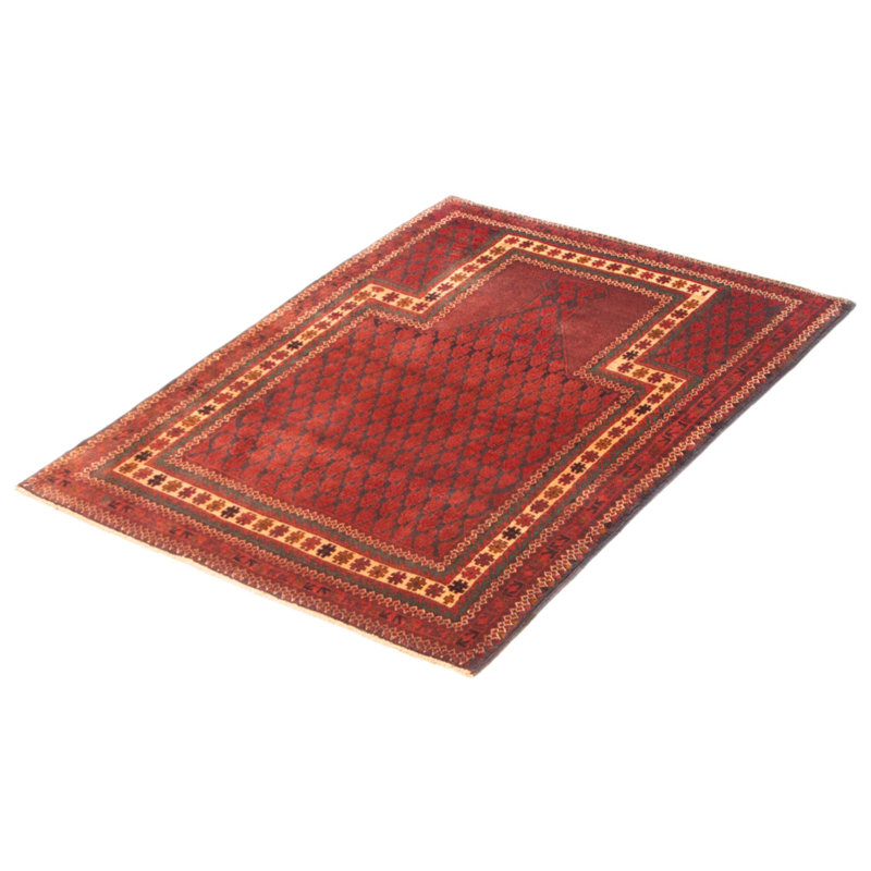 Teimani Red Rug 3'5" x 5'0"