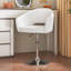 Chaise de coiffeuse pivotante à 360 ° Akron avec tabouret de bar rembourré à hauteur réglable