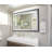 Hanshaw Solid Wood Rectangle Wall Mirror-45015291-28316584