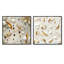 Kelm - Ensemble de 2 collages abstraits carrés-101843980-101843981