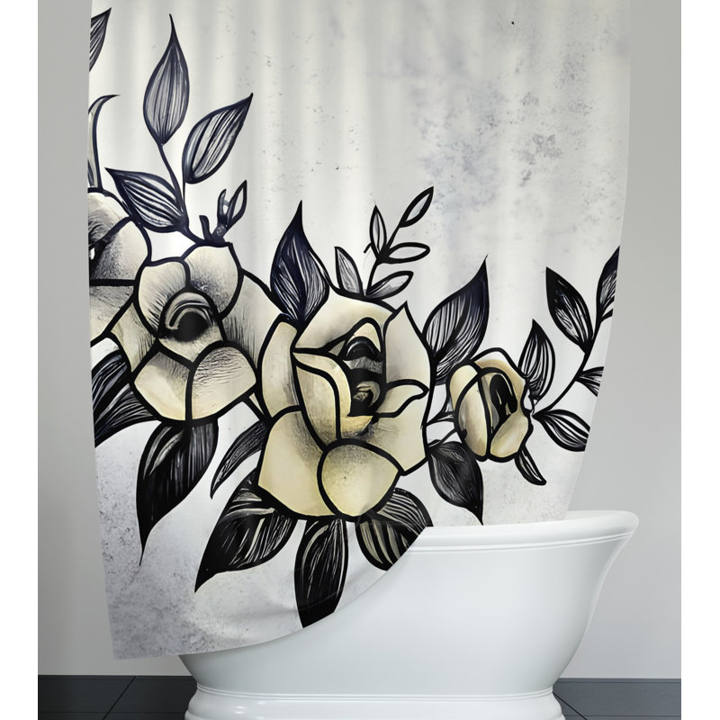 Rideau de douche Cita, H 93 po x l 70 po
