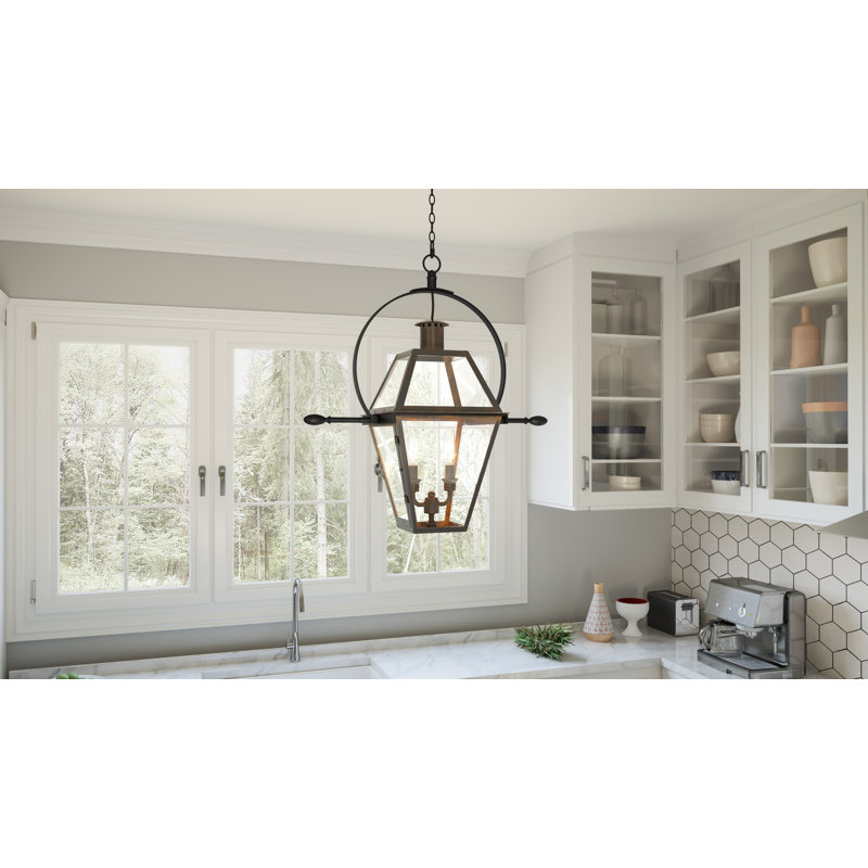 Haika 2 - Light Lantern Pendant, Bronze