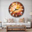 Zantedeschia Aethiopica - Horloge murale traditionnelle-36850882