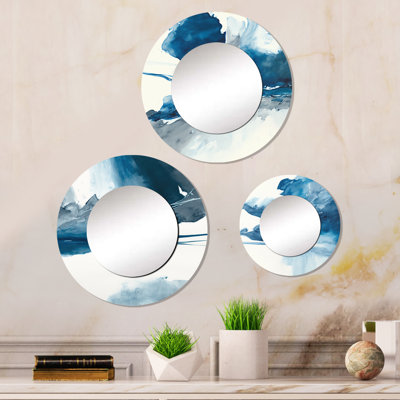 Lorrika Metal Round Mirror