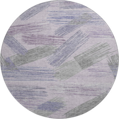 Premium Machine Washable Mehara AMF1696 Stripes Rug