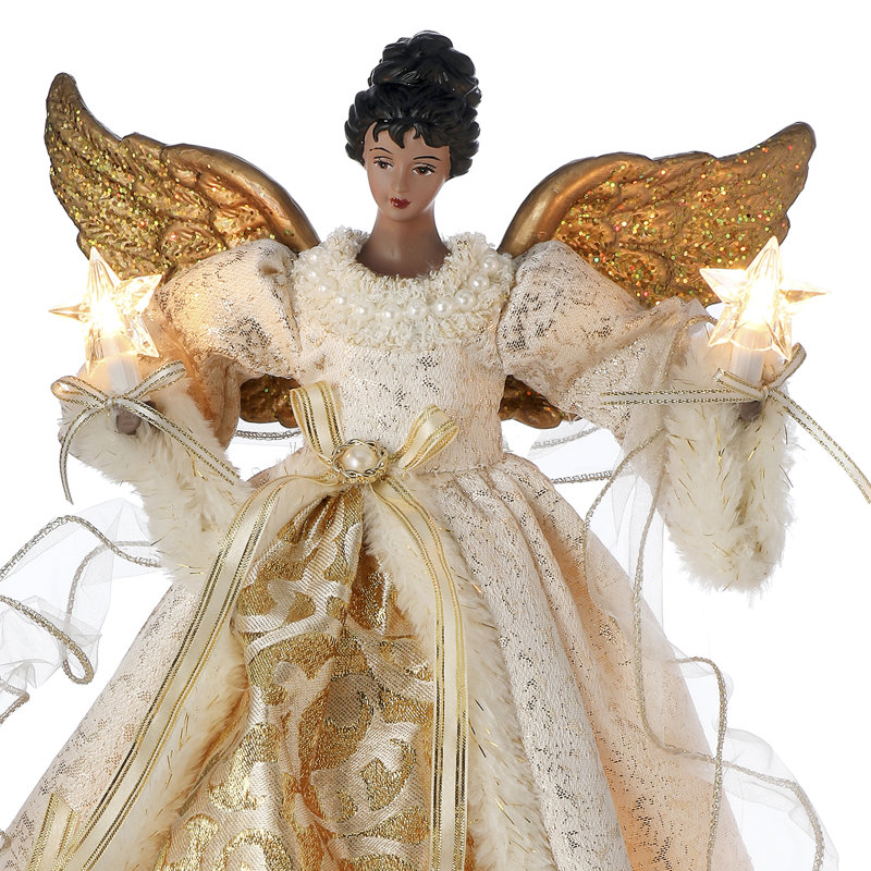 Jaquai 14 " Fabric Tree Topper
