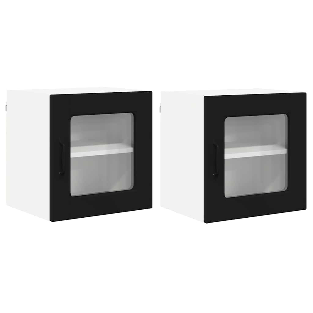 Vidaxl Kitchen Wall Cabinet 2 Pcs Concrete Grey 40 X 31 X 40 Cm
